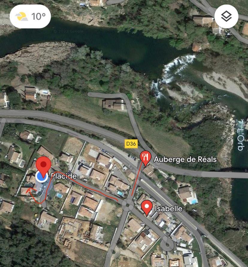 Logements A Proximite De La Riviere Reals Murviel Exteriör bild